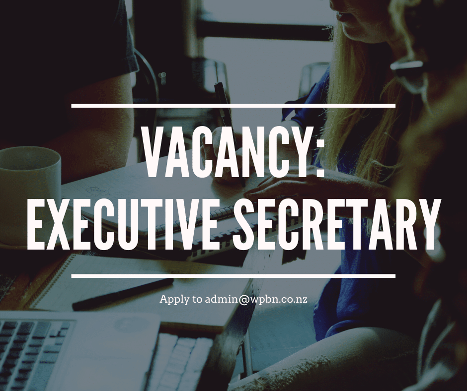 Board Executive Secretary Vacancy Waikato Pacific Business Network